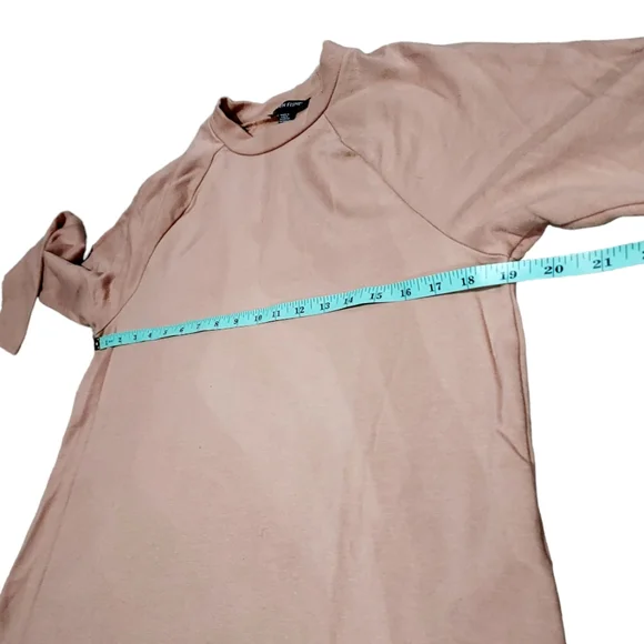 Eileen Fisher Cozy Brushed Terry Raglan-Sleeve Tunic size XS - Picture 9 of 11